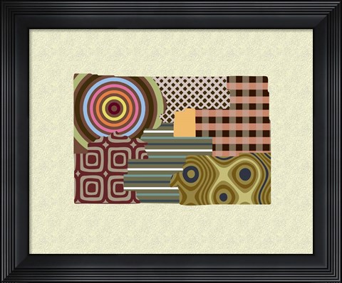 Framed Colorado State Map Print