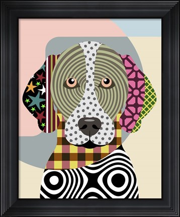 Framed German Shorthaired Pointer Print