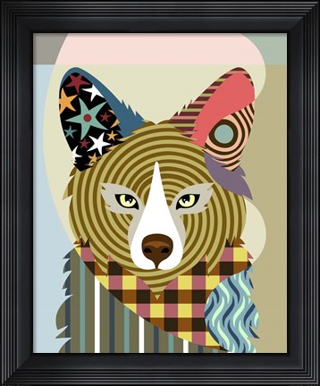 Framed Sly as a Fox Print