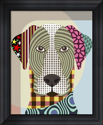 Framed Great Dane Dog Print