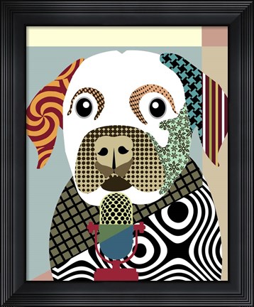 Framed Labrador Retriever Print