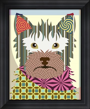 Framed Australian Terrier Print