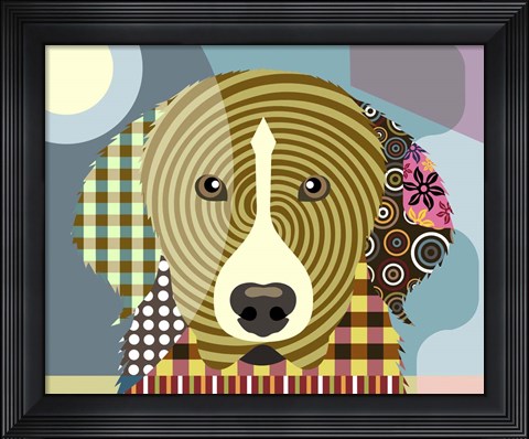 Framed Great Pyrenees Print