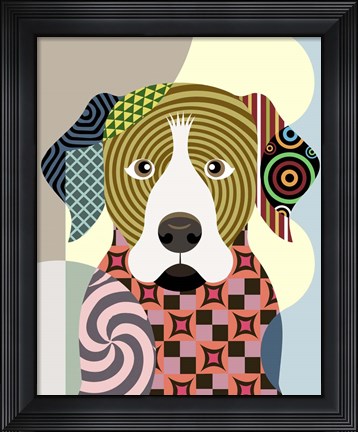 Framed Rottweiler Print