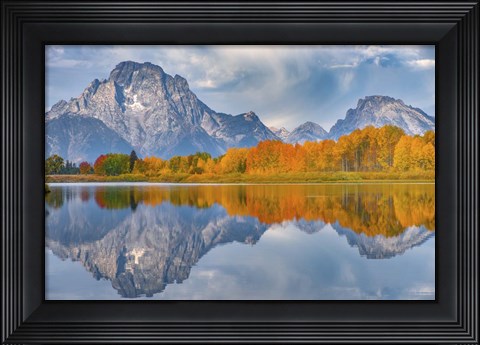 Framed Oxbows Autumn Print