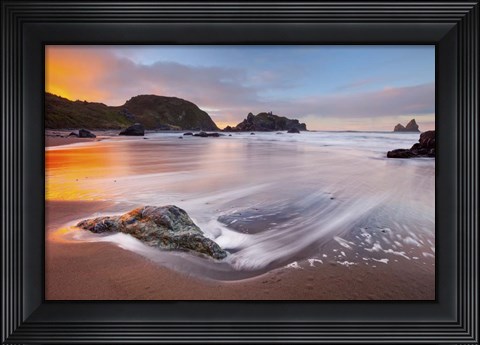 Framed Citrus Sunrise Print