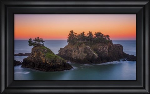 Framed Islands in the Sea copy Print
