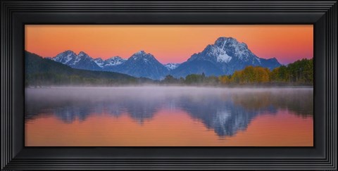 Framed Majestic Morning Views finalcopy Print
