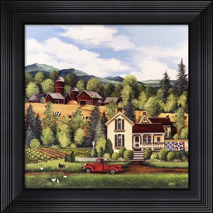 Framed Farm Print