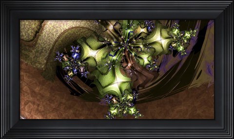 Framed Burgeoning Forth Print