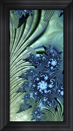 Framed Water Lily Print