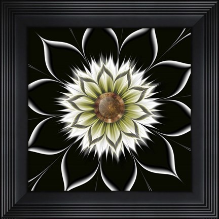 Framed He Loves Me Print