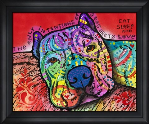 Framed Intentions Print