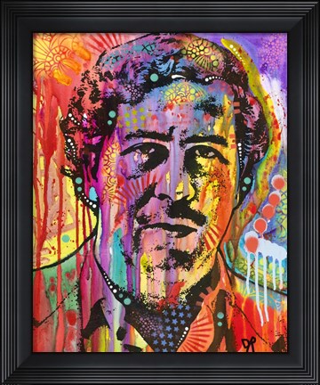 Framed Pablo Escobar Print