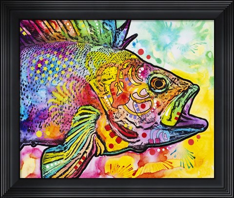 Framed Fish Print