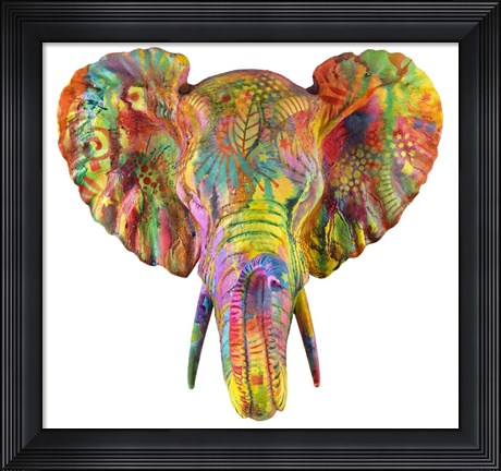 Framed Elephant Print