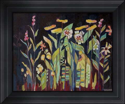 Framed Floral 1 Print