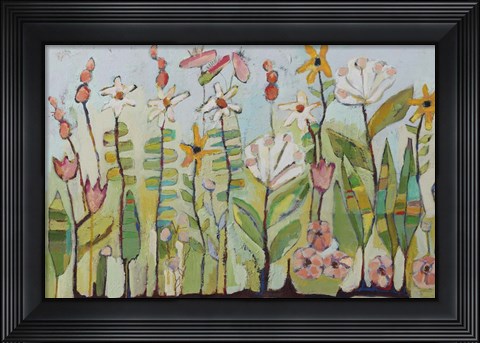 Framed Floral 3 Print