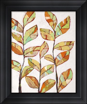 Framed Foliage 1 Print