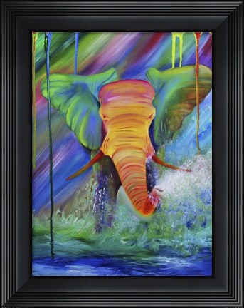 Framed Candy Circus Print