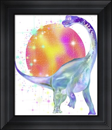 Framed Dinosaur Print