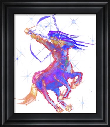 Framed Sagittarius Print
