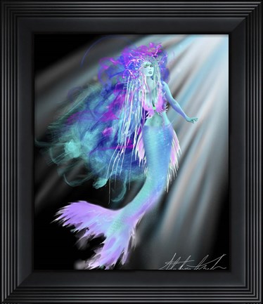 Framed Siren Print