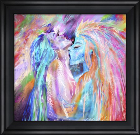 Framed Sirian Love Print