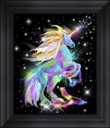 Framed Unicorn Print