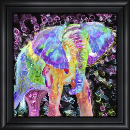 Framed Elephant Print