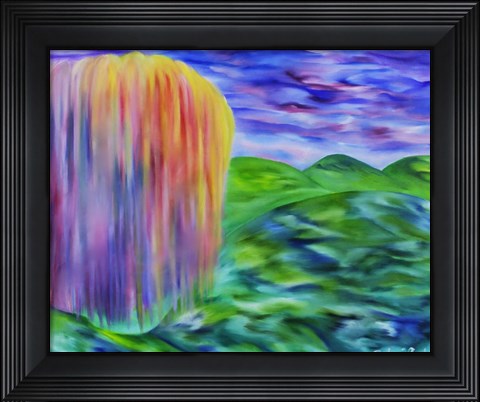 Framed Willow Tree Print