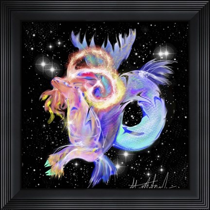 Framed Capricorn Print