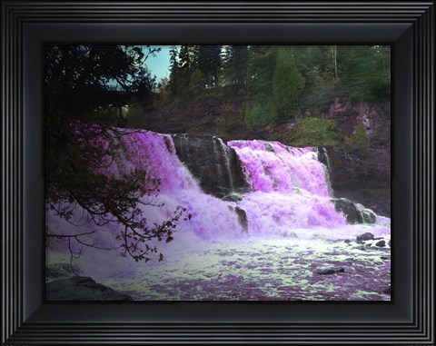 Framed Waterfall 2 Print