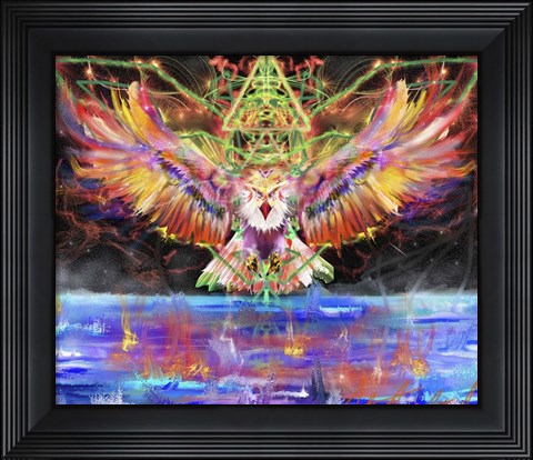 Framed Eagle Print