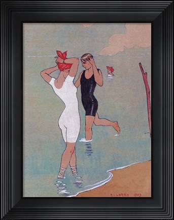 Framed Barbier 2 Print