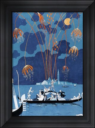 Framed Barbier 4 Print