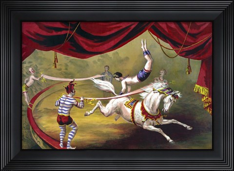 Framed Circus 13 Print