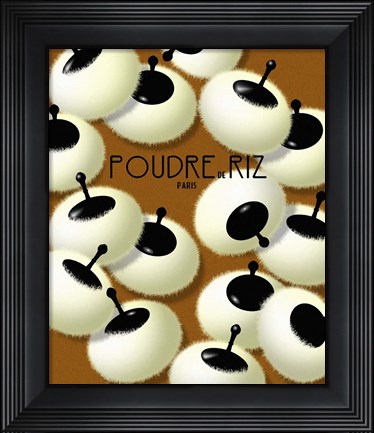Framed Poudre de Riz Print