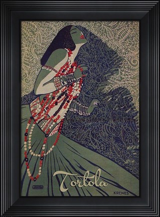 Framed Tortola Print