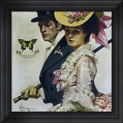 Framed Fashion 37 Print