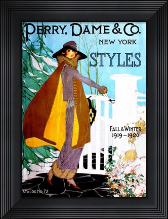 Framed Perry, Dame &amp; Co. Print