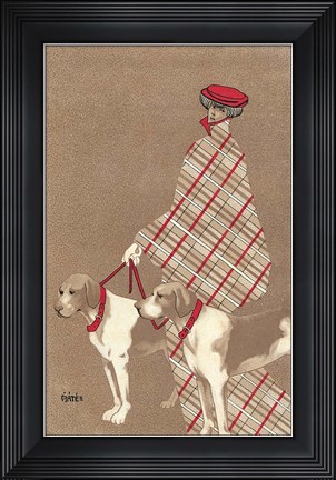 Framed Fashion Women 20 Print