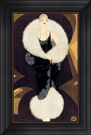 Framed Fashion Women 35 Print
