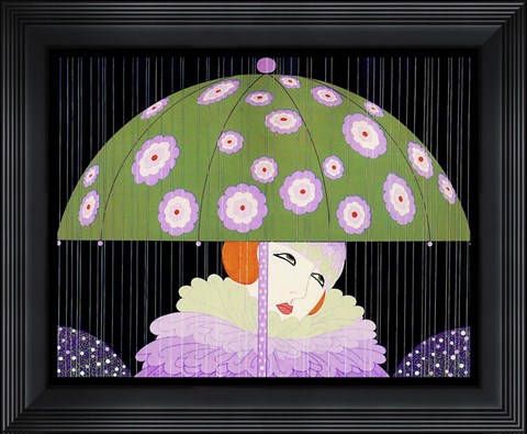 Framed Fashion Women 38 Print