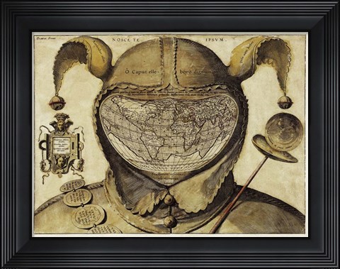 Framed Fou Monde Print