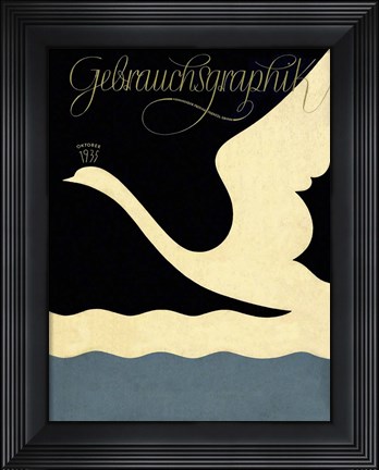 Framed Gebrauchsgraphik 1935 Print