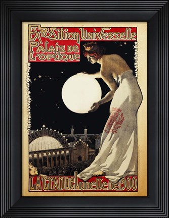 Framed Paris Expo L&#39;Optique 19 Print