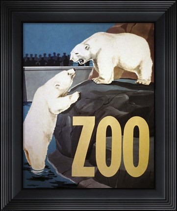 Framed Zoo Print