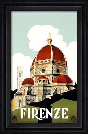 Framed Firenze Print
