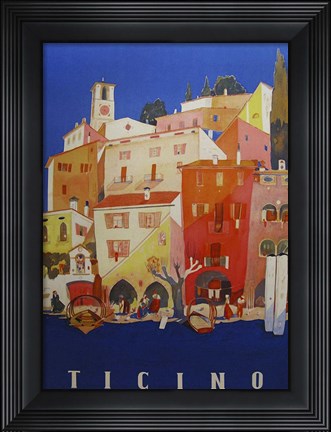 Framed Ticino Print